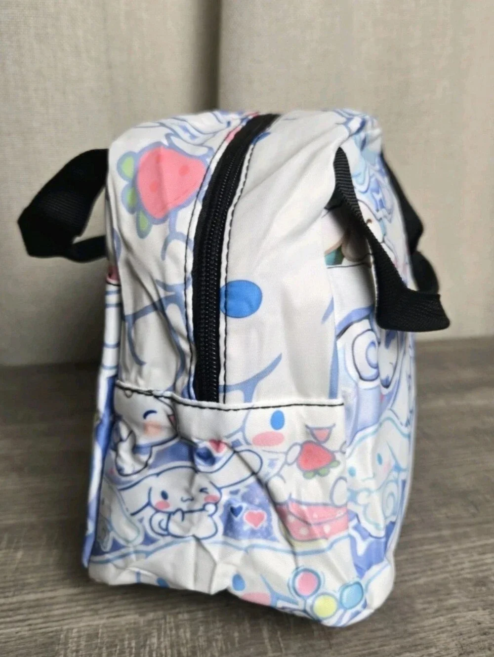Anime Cinnamoroll Insulated Lunch Bag Medium Snack Box Cooler Girls Cartoon New